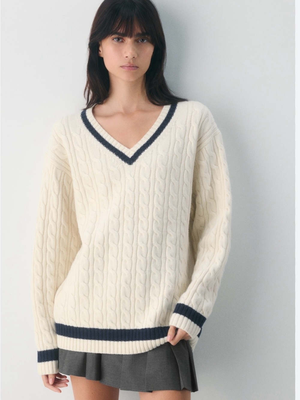 Sunday Best Palomino Oversized cable knit sweater, excellent condition Medium